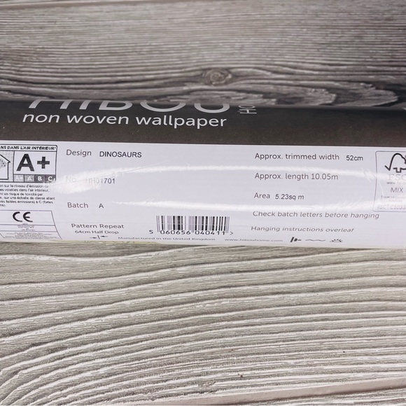 Hibou Home Dinosaur wall paper non woven wall paper decoration maximalist - Picture 4 of 7